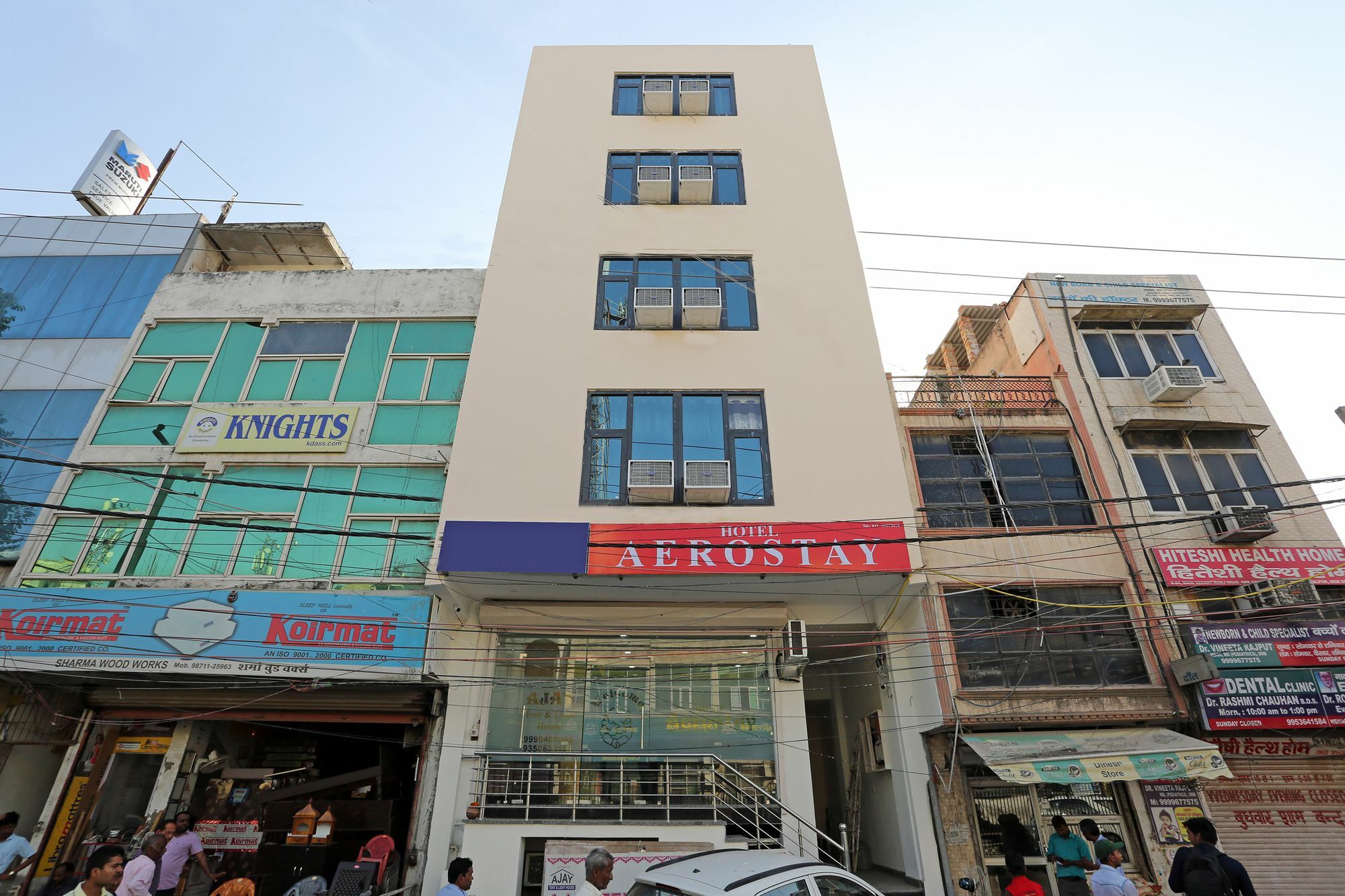 Hotel Aero Stay Нью-Дели Экстерьер фото